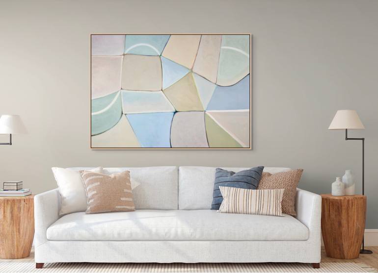 Original Contemporary Abstract Painting by Michelle Louis