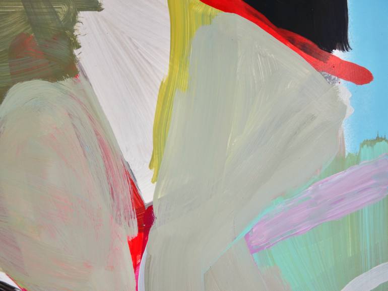 Original Abstract Expressionism Abstract Painting by Michelle Louis