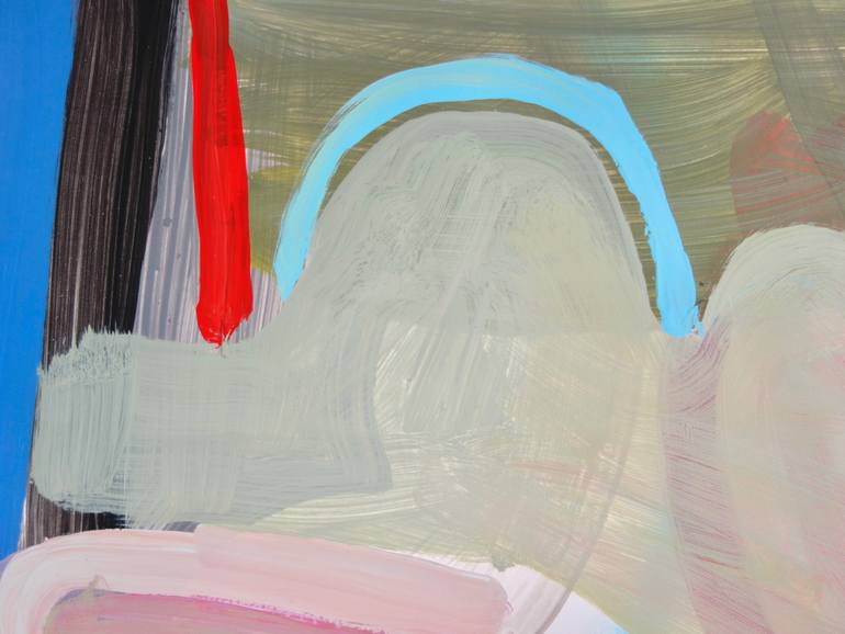 Original Abstract Expressionism Abstract Painting by Michelle Louis