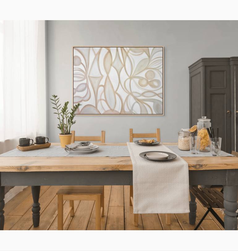 Original Abstract Expressionism Abstract Painting by Michelle Louis