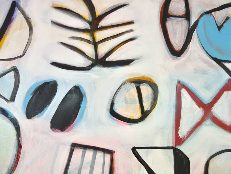 Original Abstract Expressionism Abstract Painting by Michelle Louis
