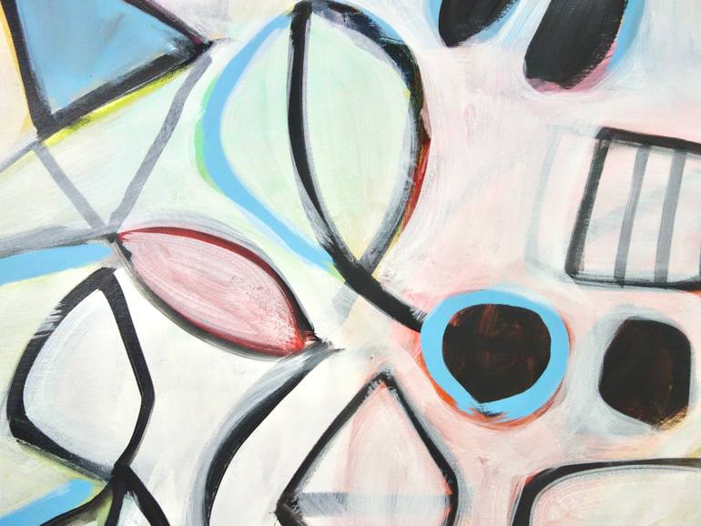 Original Abstract Expressionism Abstract Painting by Michelle Louis