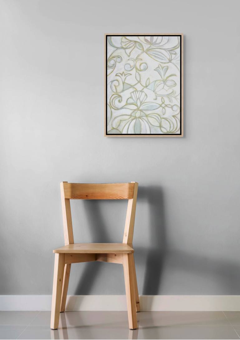 Original Abstract Expressionism Abstract Painting by Michelle Louis