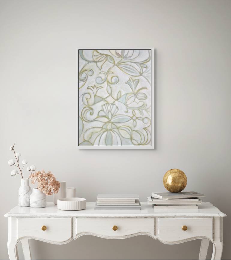 Original Abstract Expressionism Abstract Painting by Michelle Louis
