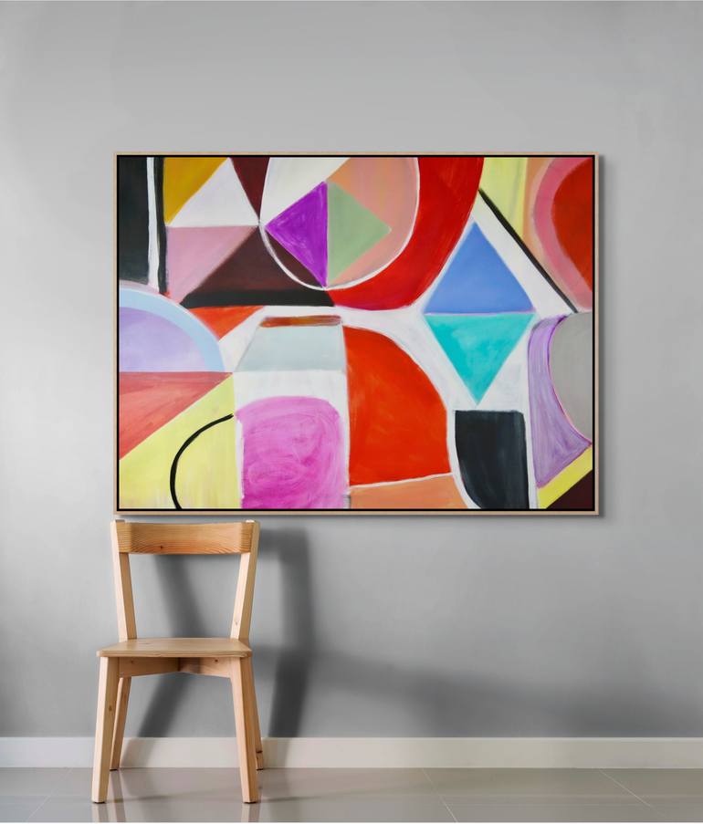 Original Contemporary Abstract Painting by Michelle Louis