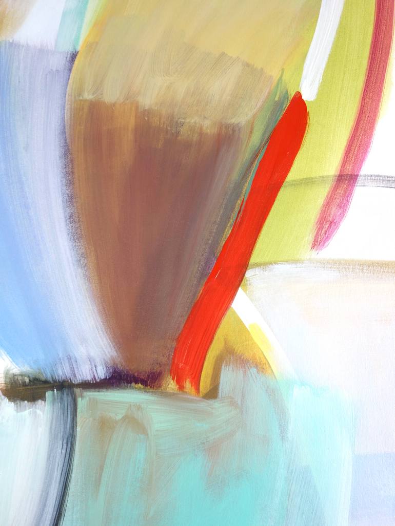 Original Abstract Expressionism Abstract Painting by Michelle Louis