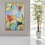 Virtual view. Painting is 79H by 50W inches.