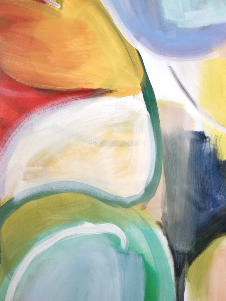 Original Abstract Expressionism Abstract Painting by Michelle Louis