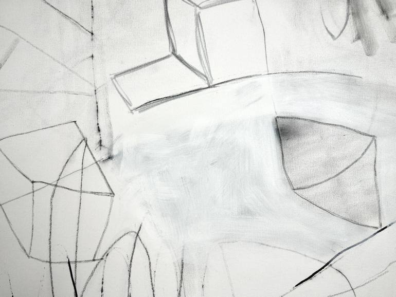 Original Abstract Expressionism Abstract Mixed Media by Michelle Louis