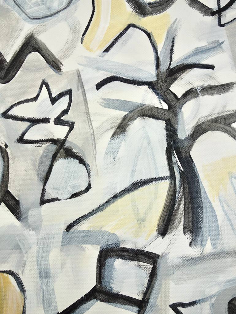 Original Abstract Expressionism Abstract Painting by Michelle Louis