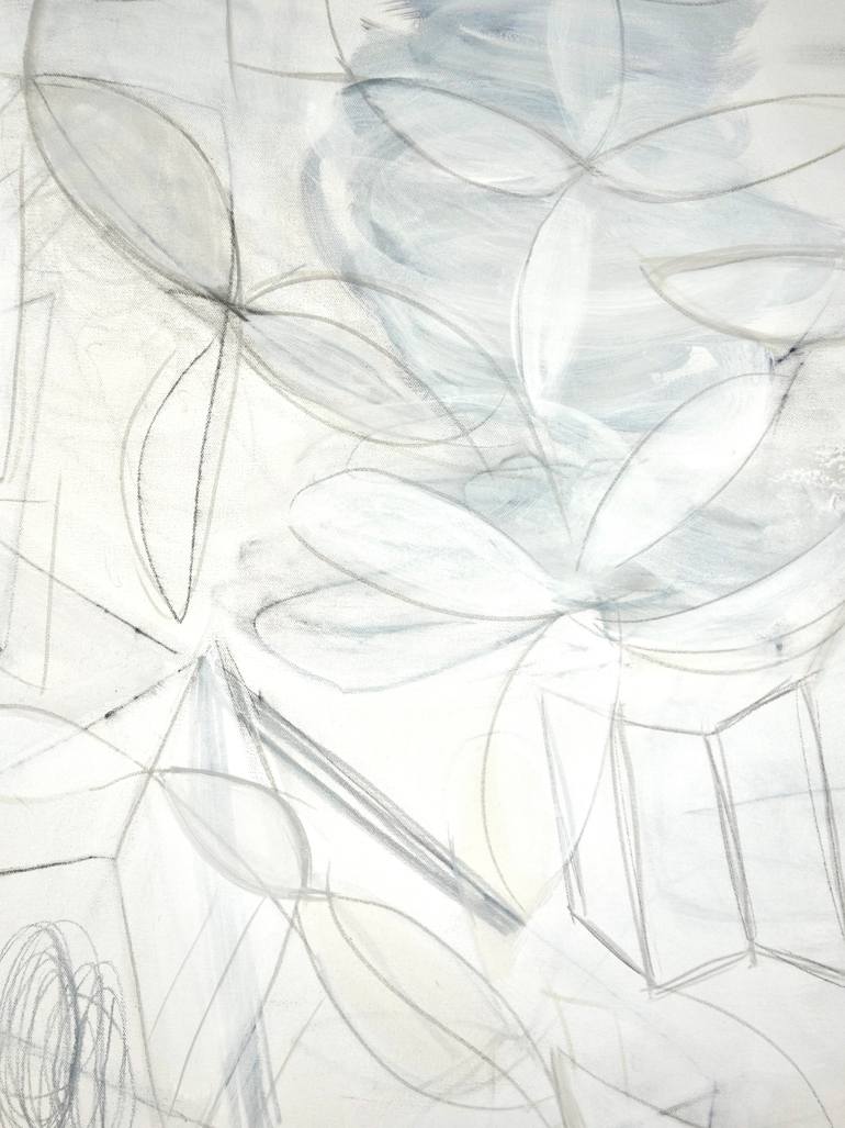 Original Abstract Expressionism Abstract Mixed Media by Michelle Louis