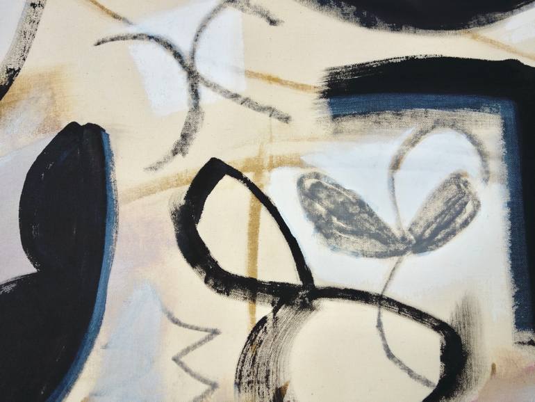 Original Abstract Expressionism Abstract Painting by Michelle Louis