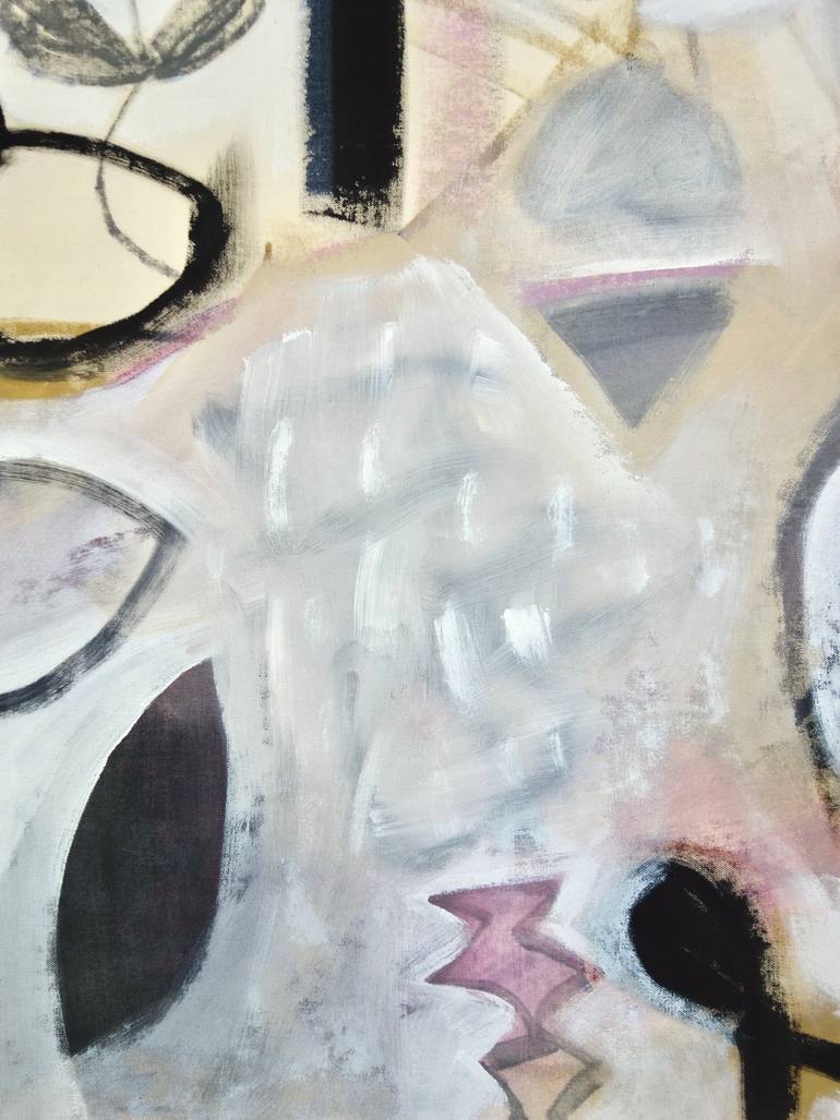 Original Abstract Expressionism Abstract Painting by Michelle Louis