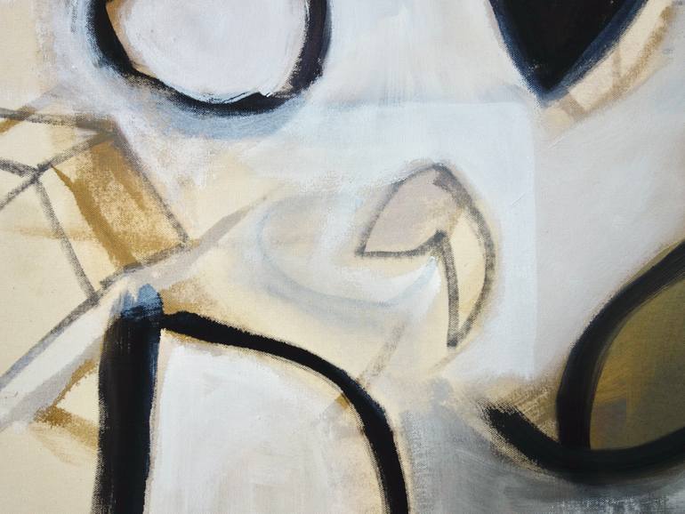 Original Abstract Expressionism Abstract Painting by Michelle Louis