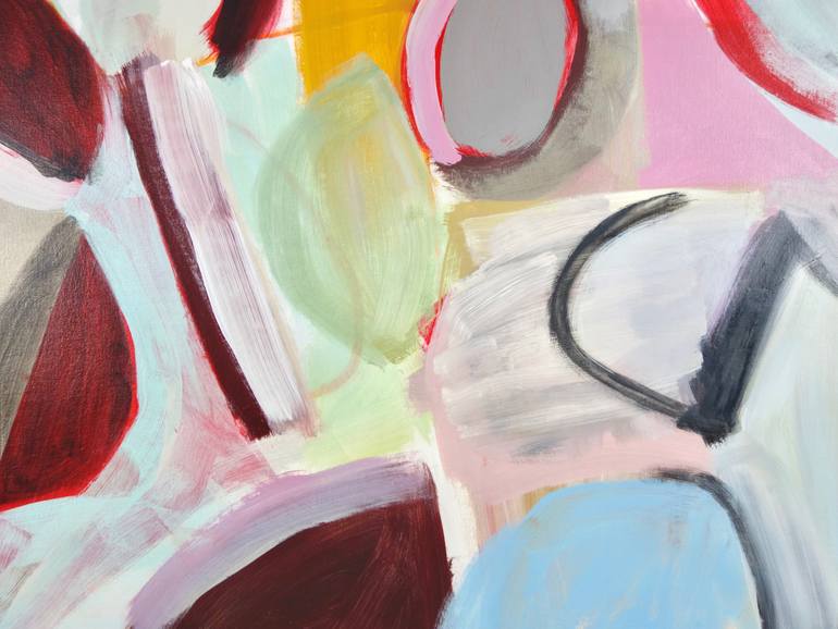 Original Abstract Expressionism Abstract Painting by Michelle Louis