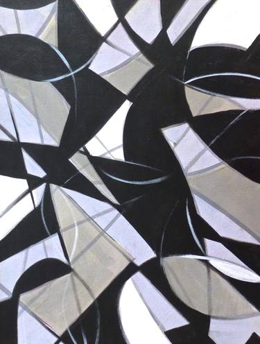 Print of Abstract Geometric Paintings by Michelle Louis