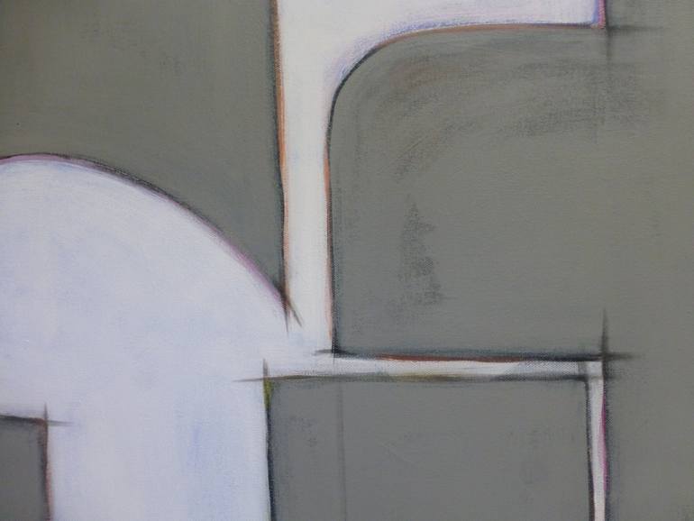 Original Abstract Geometric Painting by Michelle Louis