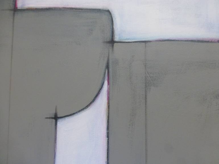 Original Abstract Geometric Painting by Michelle Louis