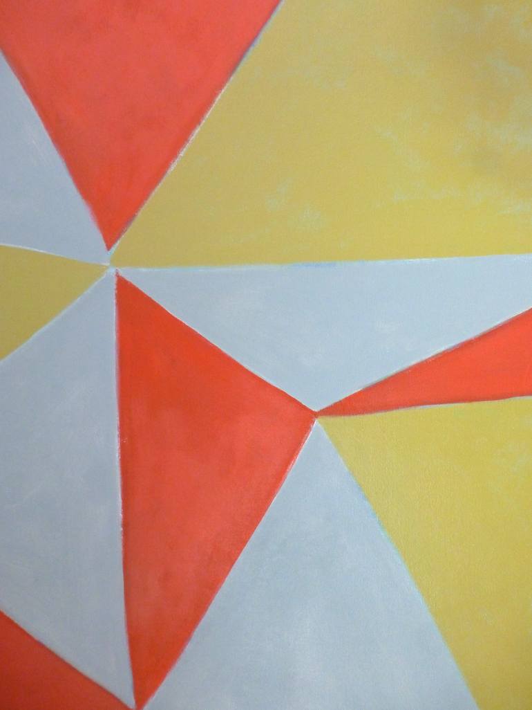 Original Geometric Painting by Michelle Louis