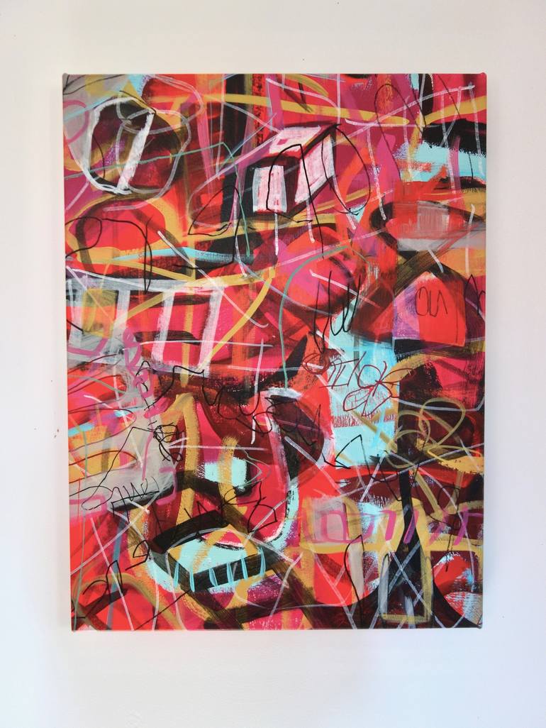 Original Abstract Painting by Michelle Louis