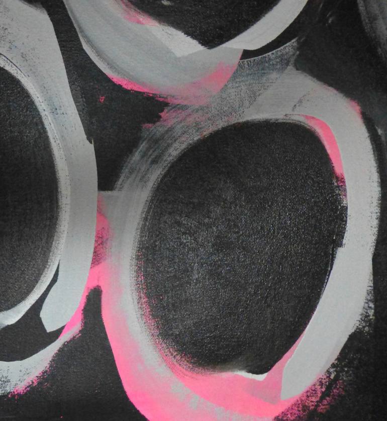 Original Abstract Geometric Painting by Michelle Louis