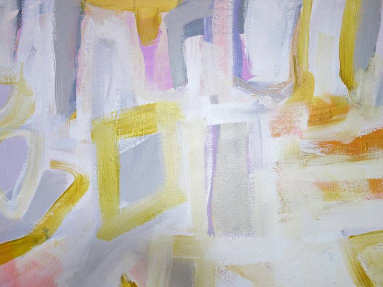 Original Abstract Expressionism Abstract Painting by Michelle Louis