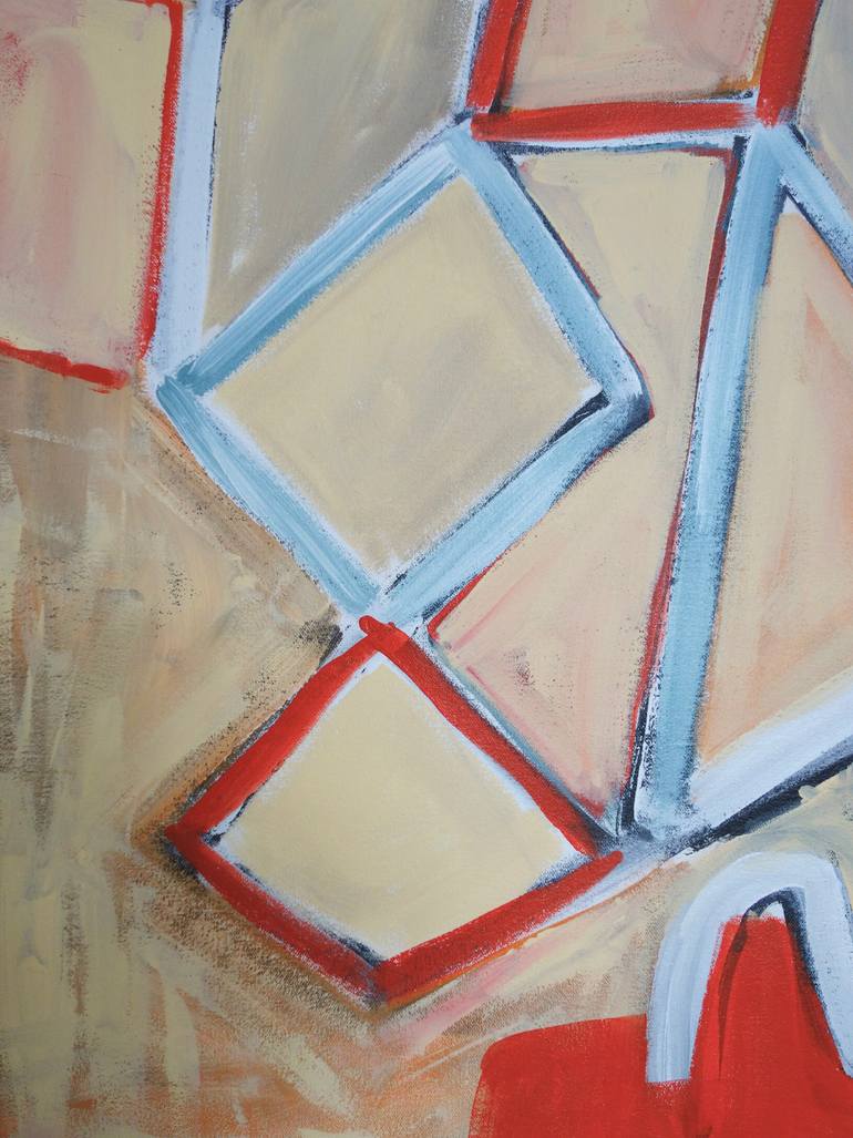 Original Abstract Expressionism Abstract Painting by Michelle Louis