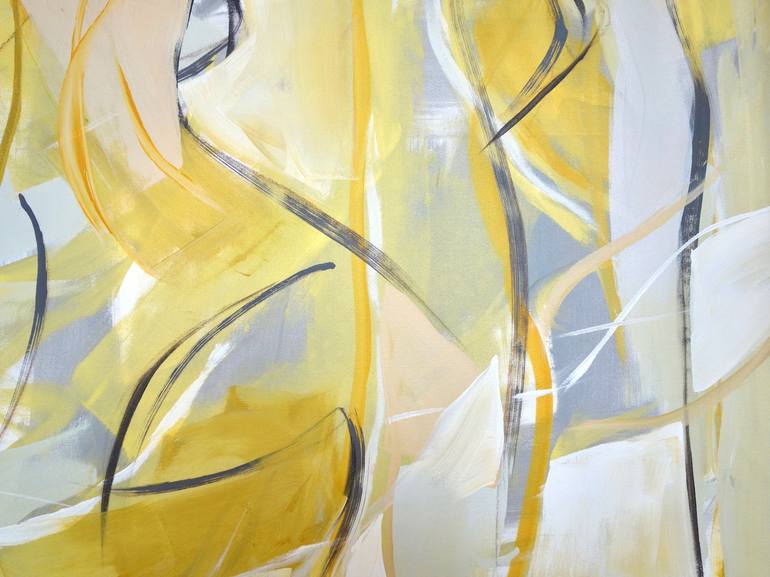 Original Abstract Women Painting by Michelle Louis