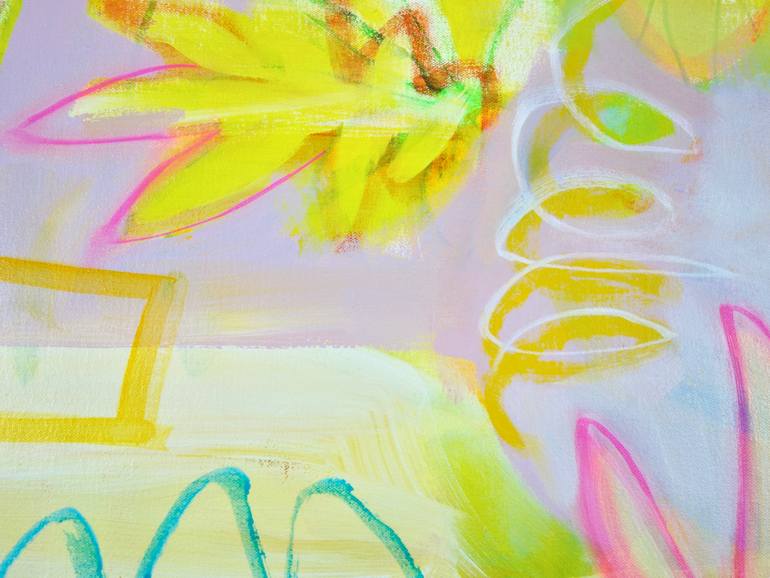 Original Abstract Expressionism Abstract Painting by Michelle Louis