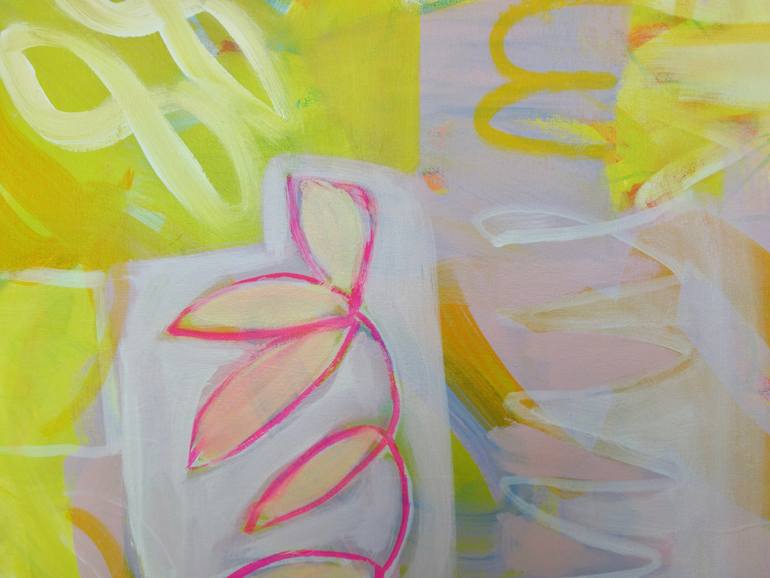 Original Abstract Expressionism Abstract Painting by Michelle Louis