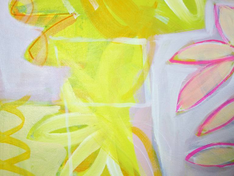 Original Abstract Expressionism Abstract Painting by Michelle Louis