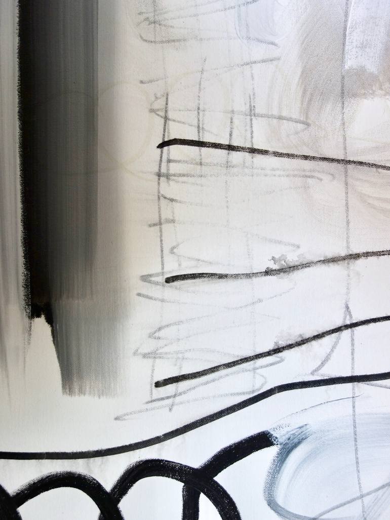 Original Abstract Expressionism Abstract Painting by Michelle Louis