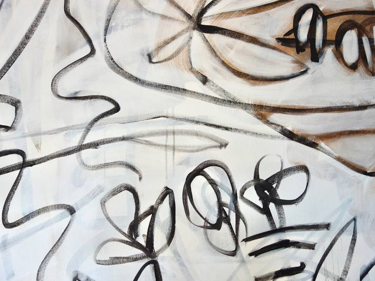 Original Abstract Expressionism Abstract Painting by Michelle Louis