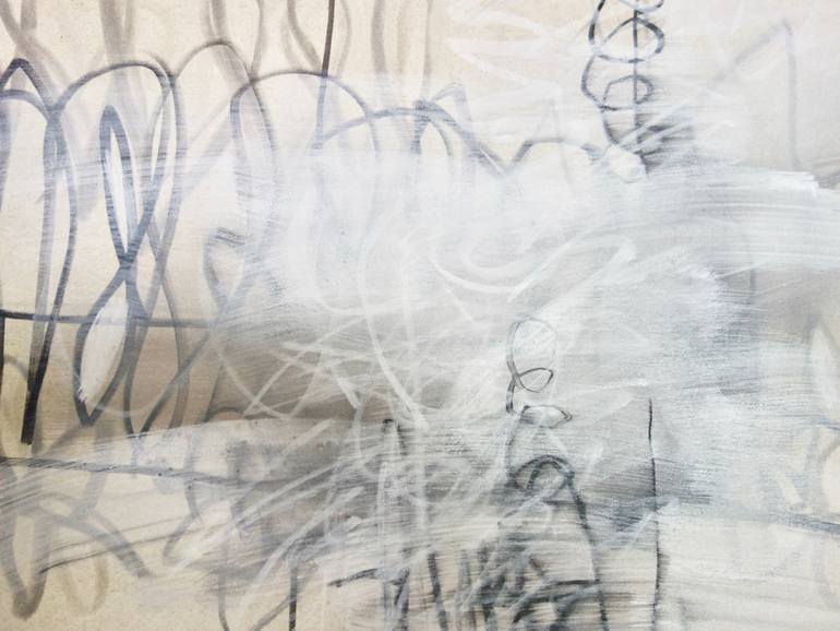 Original Abstract Expressionism Abstract Painting by Michelle Louis