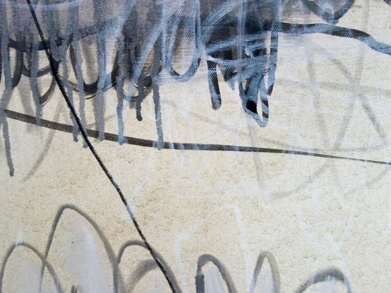 Original Abstract Expressionism Abstract Painting by Michelle Louis