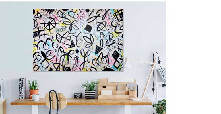 Original Abstract Painting by Michelle Louis