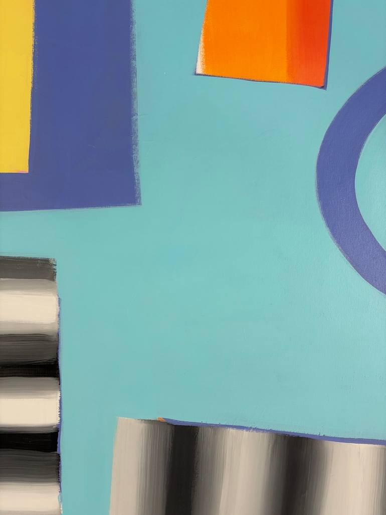 Original Abstract Expressionism Abstract Painting by Michelle Louis