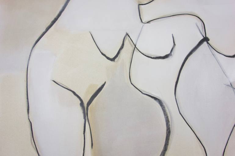 Original Nude Painting by Michelle Louis