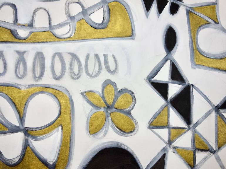 Original Abstract Expressionism Abstract Painting by Michelle Louis