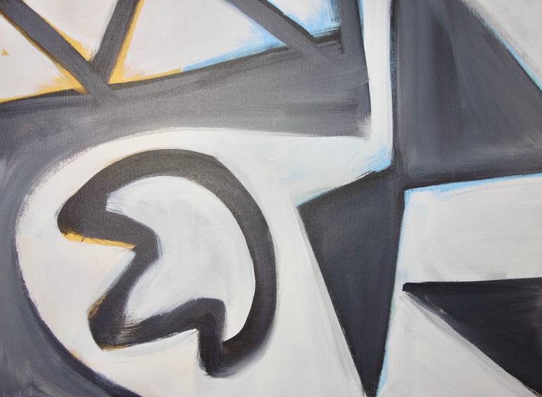 Original Abstract Expressionism Abstract Painting by Michelle Louis