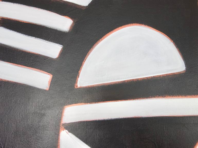 Original Abstract Expressionism Abstract Painting by Michelle Louis