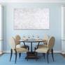View in a virtual room. Painting is 67 inches wide.