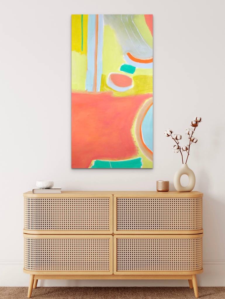 Original Abstract Expressionism Abstract Painting by Michelle Louis