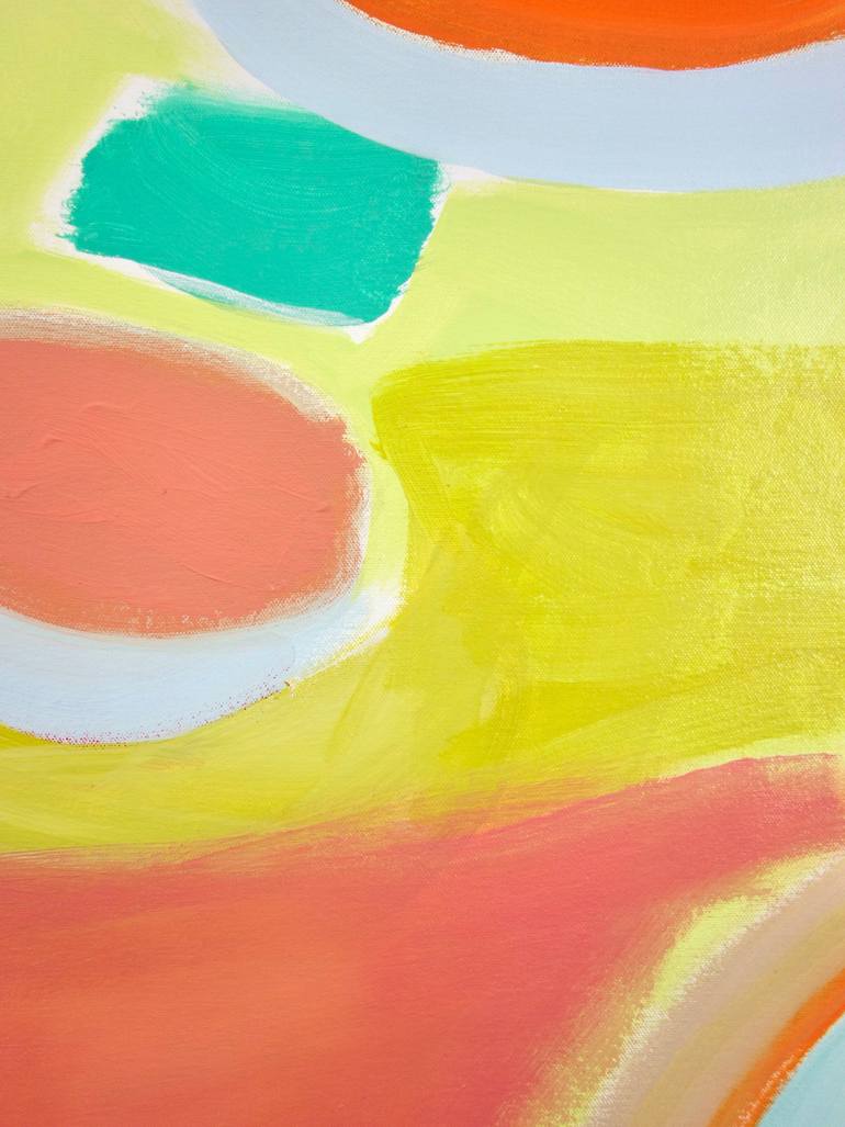 Original Abstract Expressionism Abstract Painting by Michelle Louis