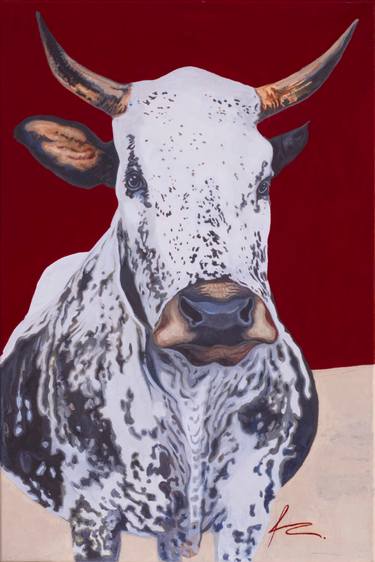 Original Portraiture Animal Painting by Keakahai Lynsey Johnson