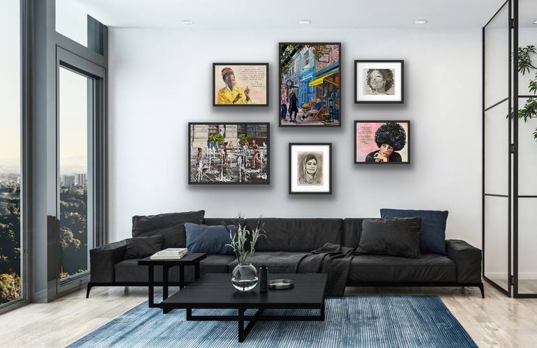Original Figurative People Drawing by Christina Tarkoff