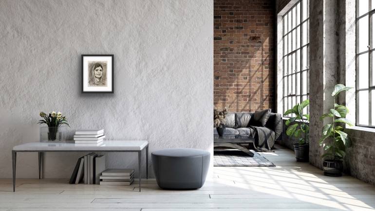 Original Figurative People Drawing by Christina Tarkoff