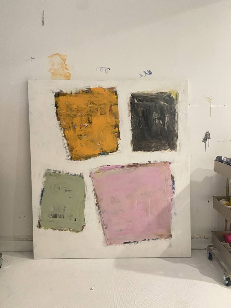 Original Minimalism Abstract Painting by Sarah Trundle