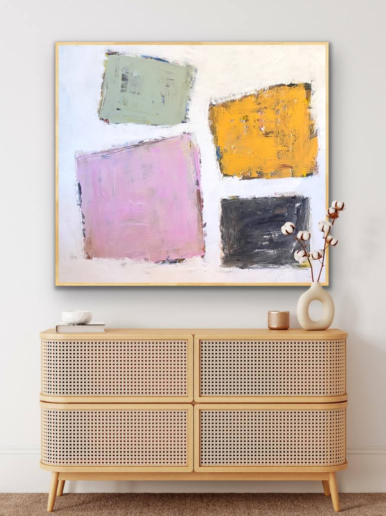 Original Minimalism Abstract Painting by Sarah Trundle
