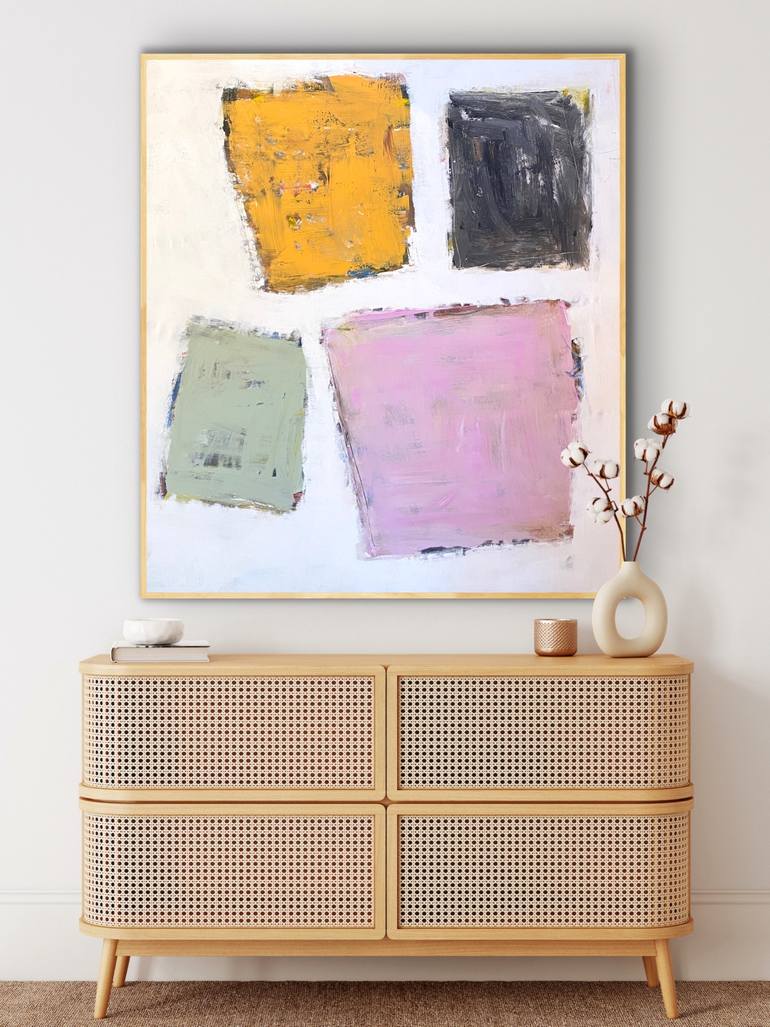 Original Minimalism Abstract Painting by Sarah Trundle